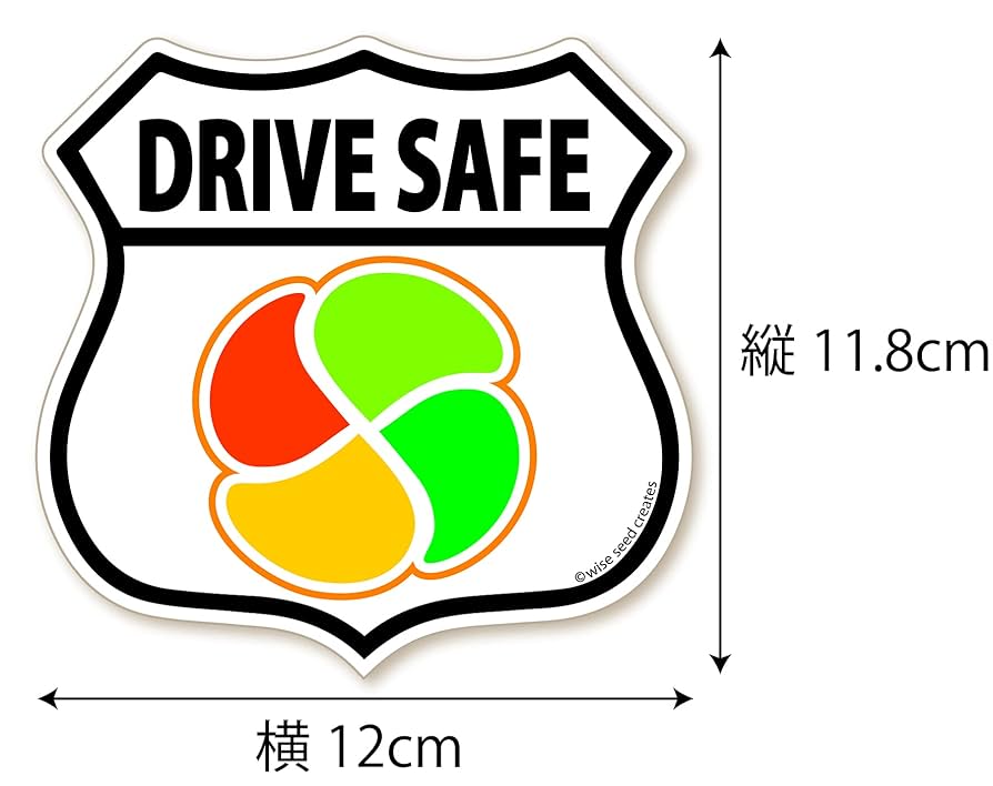 Amazon.co.jp: WISE SEED 高齢者マーク エンブレム カー